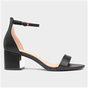 Truffle Halla1 Womens Black Heeled Sandal (Click For Details)