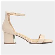 Truffle Halla1 Womens Nude Heeled Sandal (Click For Details)