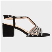 Truffle Hallie7 Womens Black Heeled Sandal (Click For Details)
