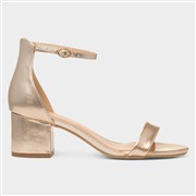 Truffle Blythe Womens Gold Heeled Sandal (Click For Details)