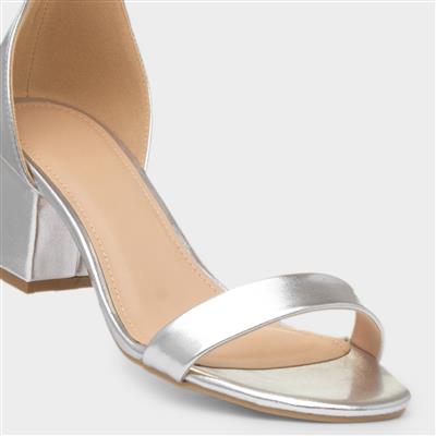 Blythe Womens Silver Sandal
