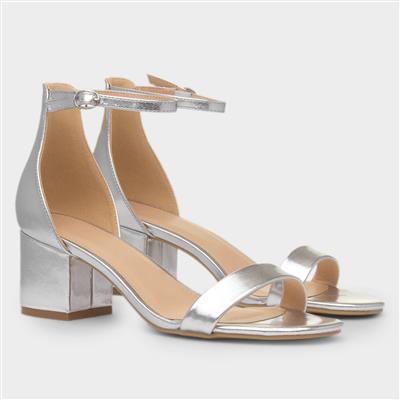 Blythe Womens Silver Sandal
