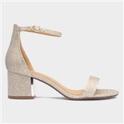 Truffle Collection Halla Womens Gold Heeled Sandal (Click For Details)