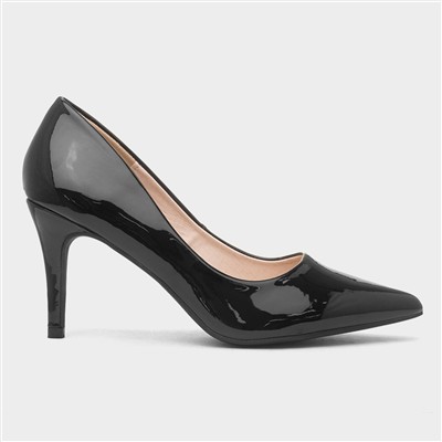 Miranda Womens Black Patent Heel