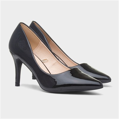 Miranda Womens Black Heels
