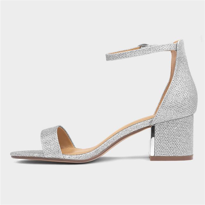 Halla Womens Silver Sandal