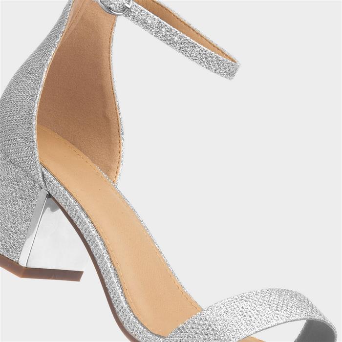 Halla Womens Silver Sandal