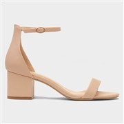 Truffle Blythe Womens Nude Heeled Sandal (Click For Details)