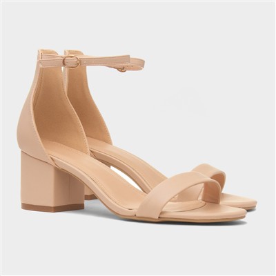Blythe Womens Nude Sandal