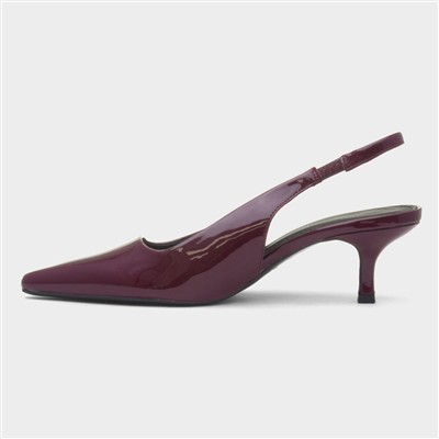 Celine Womens Burgundy Heel