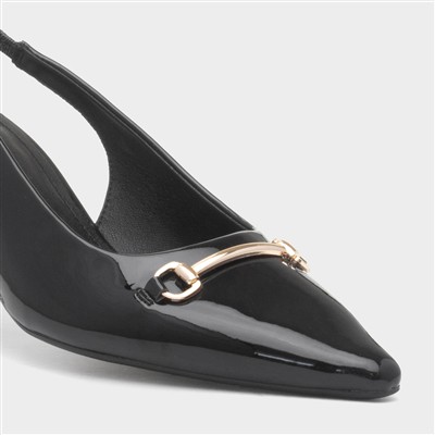 Charlee Womens Black Heel