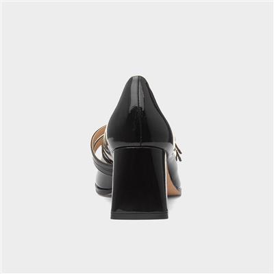 Mira Womens Black Heel