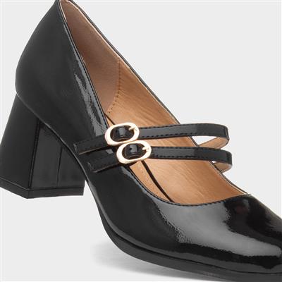 Mira Womens Black Heel
