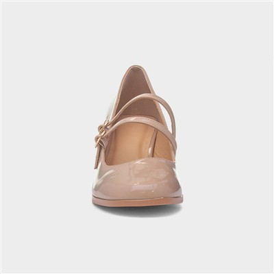 Mira Womens Nude Heel
