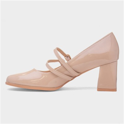 Mira Womens Nude Heel