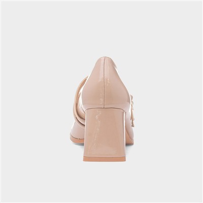 Mira Womens Nude Heel