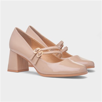 Mira Womens Nude Heel