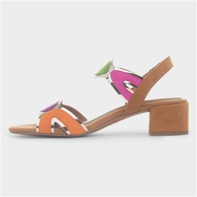 Womens Almond Buckle Vegan Heel