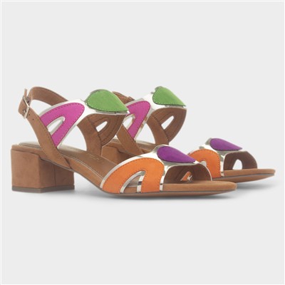 Womens Almond Buckle Vegan Heel