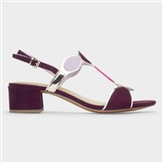 Marco Tozzi Womens Mulberry Block Heel Sandal (Click For Details)