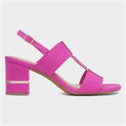 Marco Tozzi Women's Pink Heeled Sandal (Click For Details)