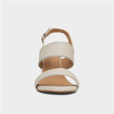 Aldora Womens Beige Heel