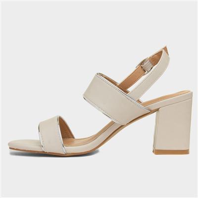 Aldora Womens Beige Heel