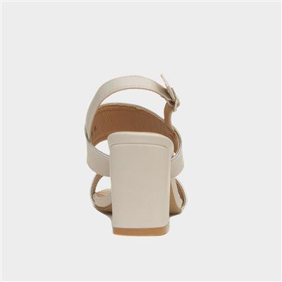 Aldora Womens Beige Heel