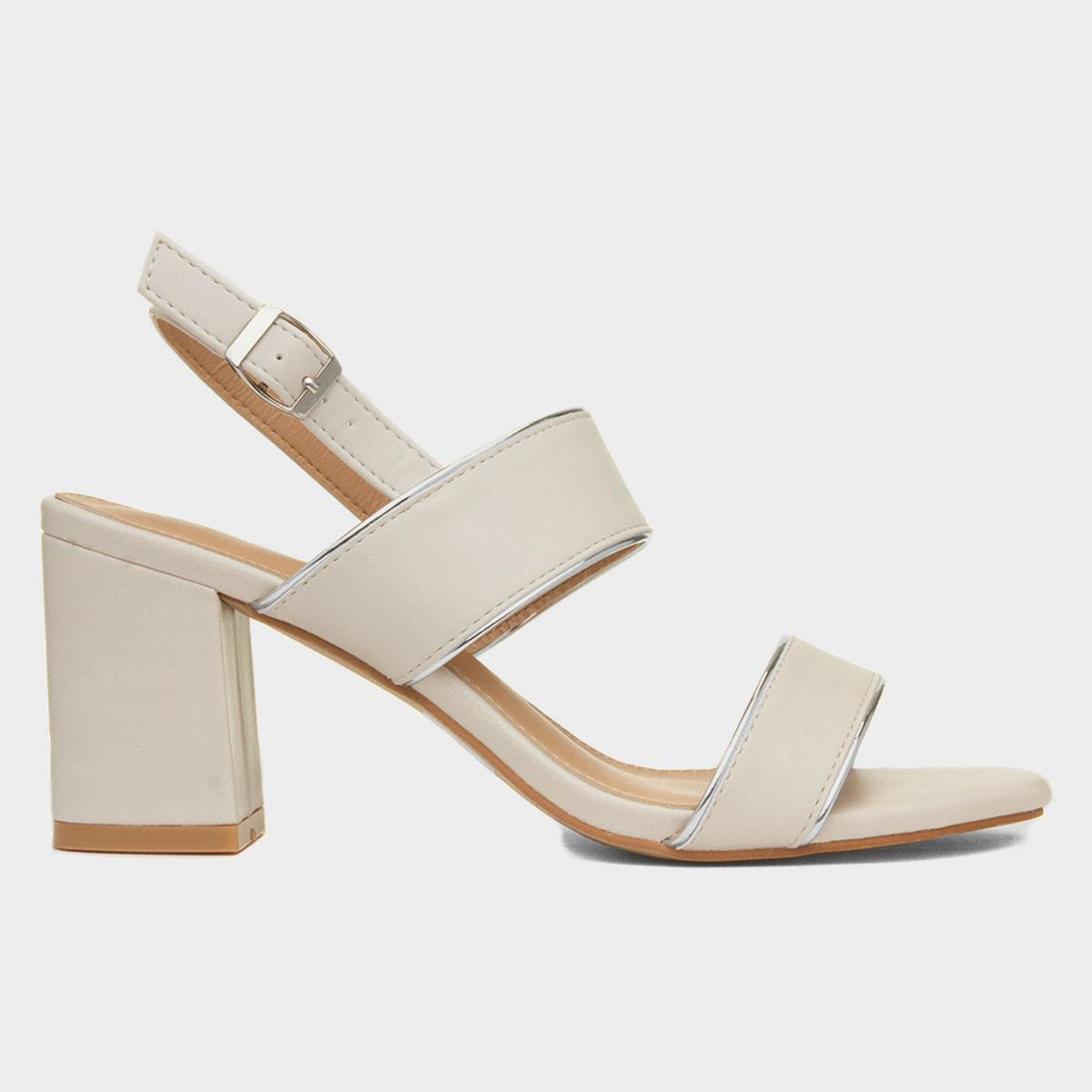 Aldora Womens Beige Heel