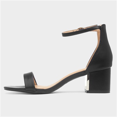 Halla Womens Black Sandal