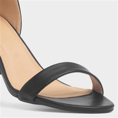 Halla Womens Black Sandal