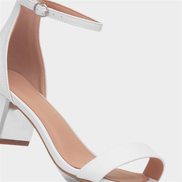 Halla Womens White Sandal