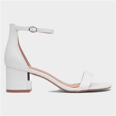 Halla Womens White Sandal