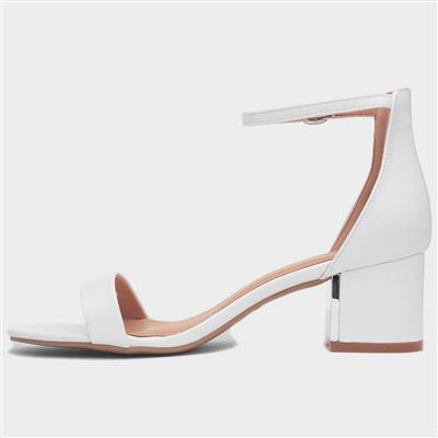 Halla Womens White Sandal