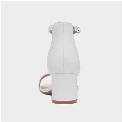 Halla Womens White Sandal