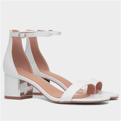 Halla Womens White Sandal