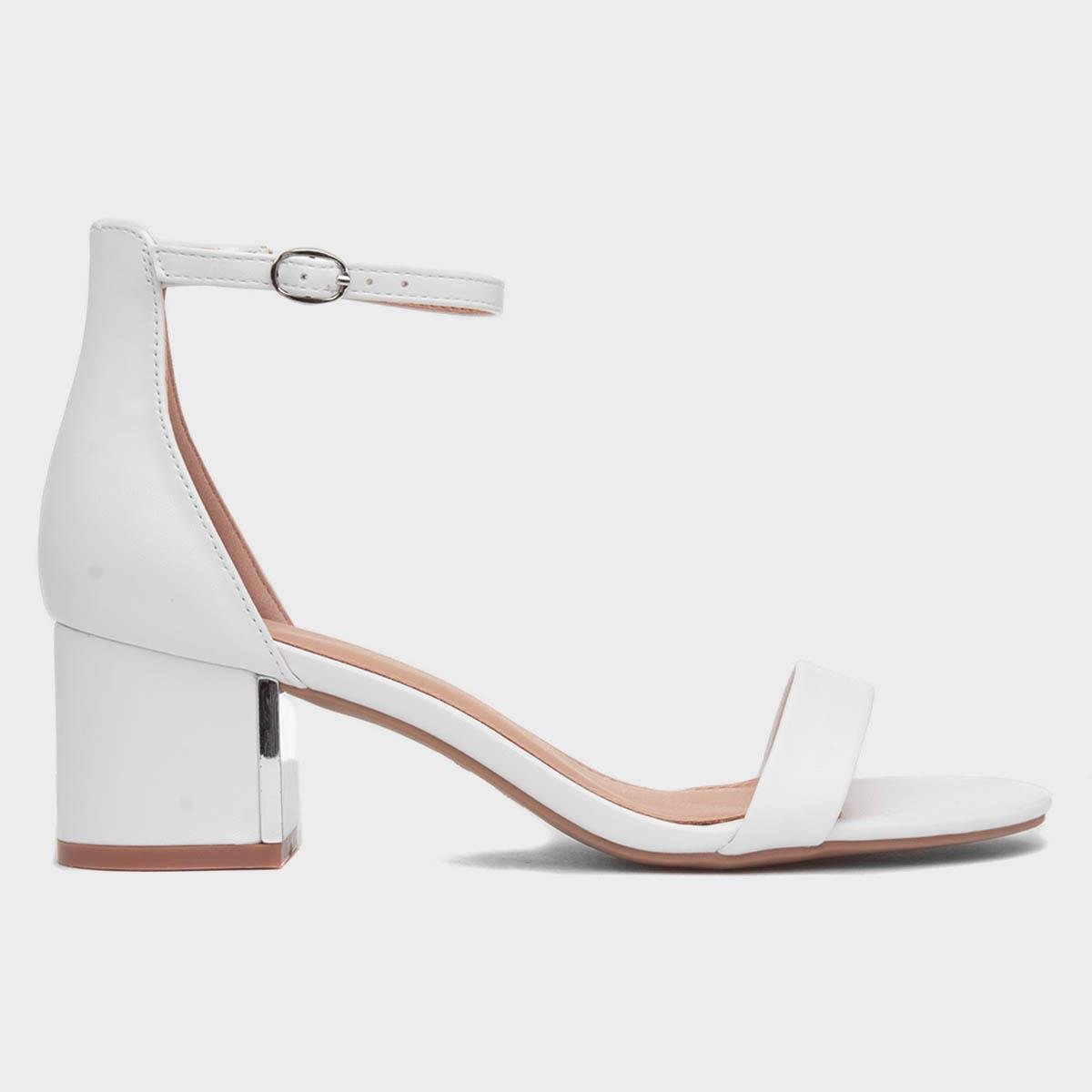 Halla Womens White Sandal