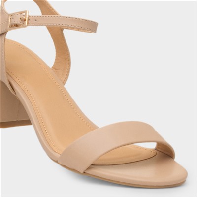 Hallie Womens Nude Sandal