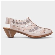 Rieker Antistress Womens Beige Heeled Shoe (Click For Details)