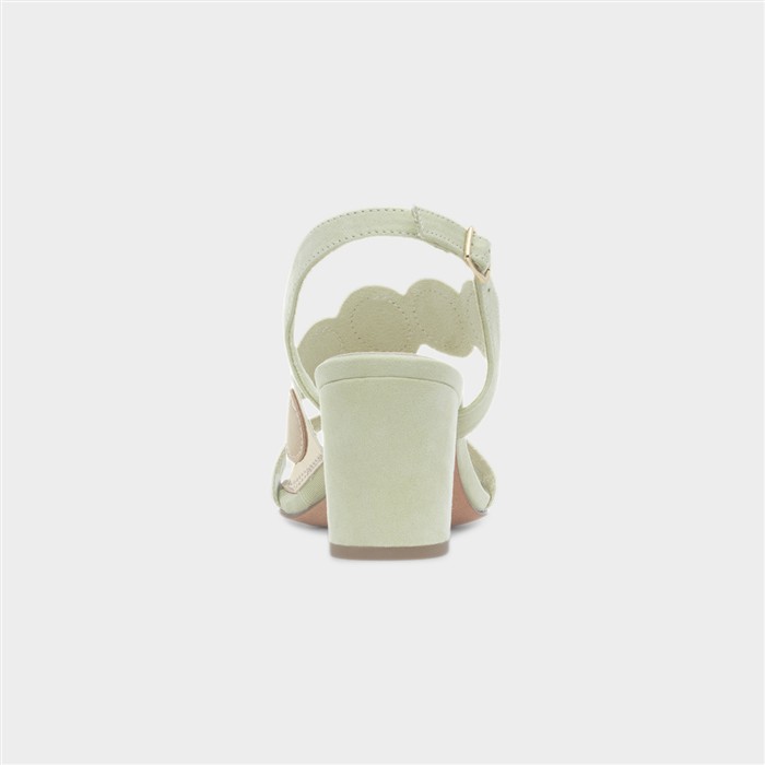 Womens Kiwi Vegan Open Toe Heels