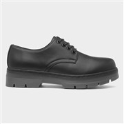 Lilley Womens Black Chunky Lace Up Shoe (Click For Details)