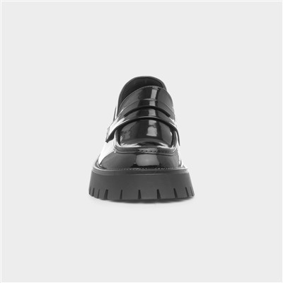 Hallie Womens Black Loafer
