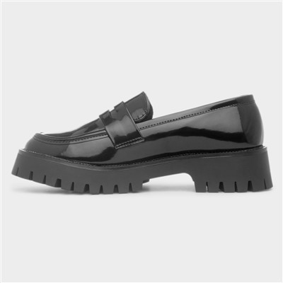 Hallie Womens Black Loafer
