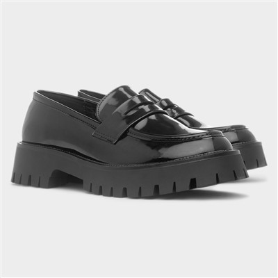 Hallie Womens Black Loafer