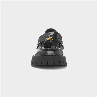 Cherie Womens Black Loafer