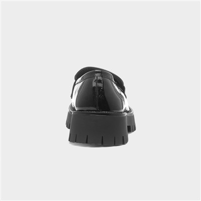 Cherie Womens Black Loafer