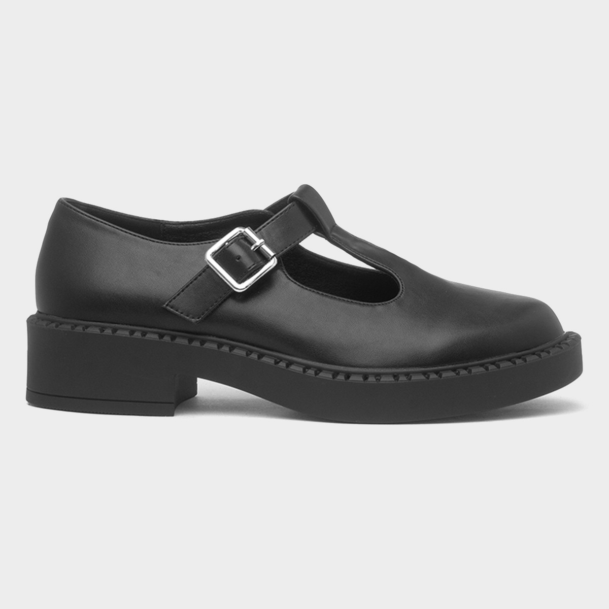 Dorie Womens Black T-Bar Shoe