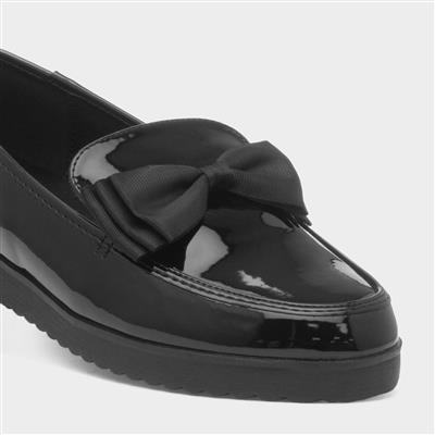 Frances Womens Black Loafer