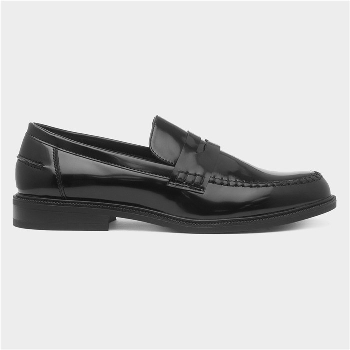 Truffle Collection Women's Black Cecilia Loafer Size 4