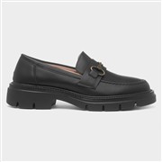 Truffle Eloise Womens Black Chunky Loafer (Click For Details)
